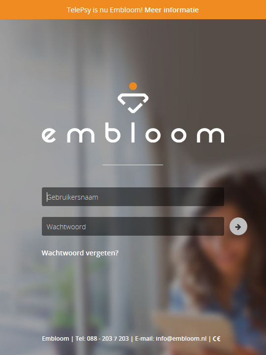 Embloom platform login